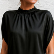 Ruby | Elegantes, schmeichelndes Kleid – schwarz