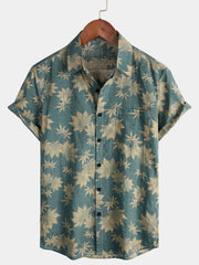 Leoric - Leichtes, kurzärmeliges Blumenshirt – Ahornblatt