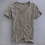 Brett - Lockeres, komfortables T-Shirt für Herren – Khaki