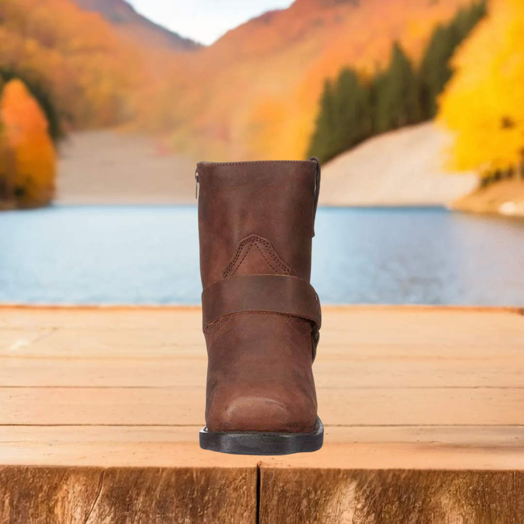 Jannes robuste Bikerstiefelette