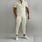 Junton - Stilvolles Sommer-Set für Herren – Beige