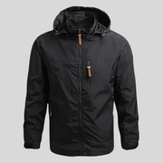 Oskar | Alpine Jacke in edler Passform für Herren – Schwarz