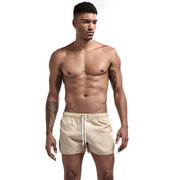 Fritzneil - Bequeme Herren-Badeshorts – Beige