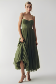 Lumira - Elegantes und modisches Kleid – Grün
