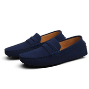 Kervin - Herren Mokassins für einen lockeren Look – Marineblau