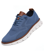 Herren Schnürer Plattform Turnschuhe – Blau