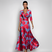 Emilia - Modisches Enges Kleid – Rot