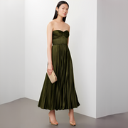 Alenya - Stilvolles Tube-Top-Kleid – Grün
