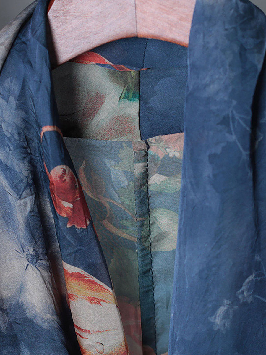 Devina | Lose geblümtes Kleid