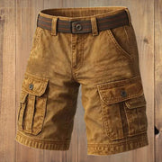 Beckley - Weiche Cargo-Shorts – Braun
