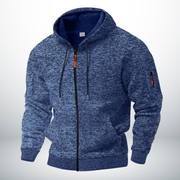 Paula | Stylische Herren-Fleecejacke cozy & modern – Königsblau