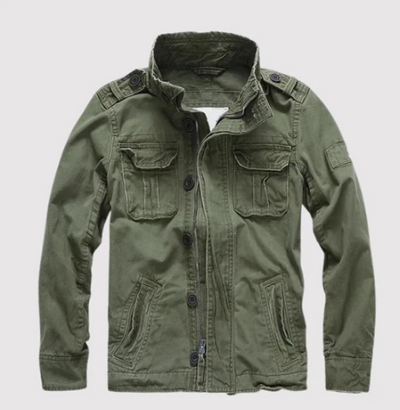 Basil - Retro-Jeansjacke mit mehreren Taschen