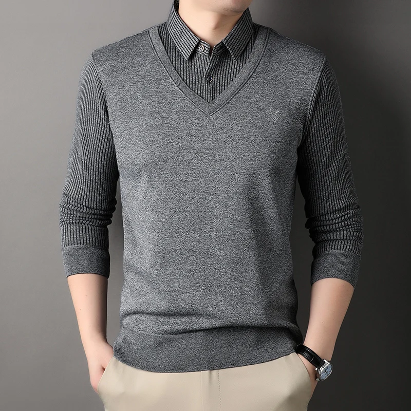 Morten | Pullover mit Kragen