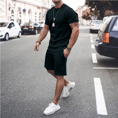 Jarek Kurzarm T-Shirt und Shorts Set