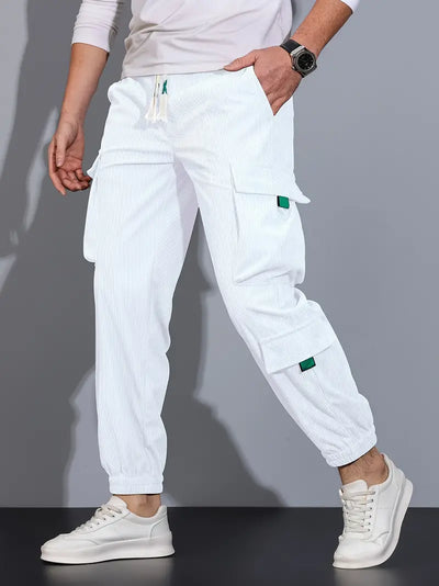 Aldrich - Lässige solide Cargo-Hose für Männer