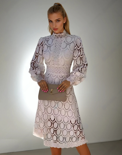 Vivienne | Langes Patchworkkleid