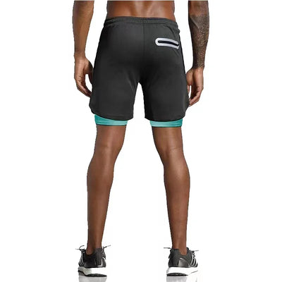 Herren Laufshorts mit doppeltem Layer – Mailand