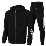 Kenelm - Soft-Touch-Trainingsanzug – Schwarz