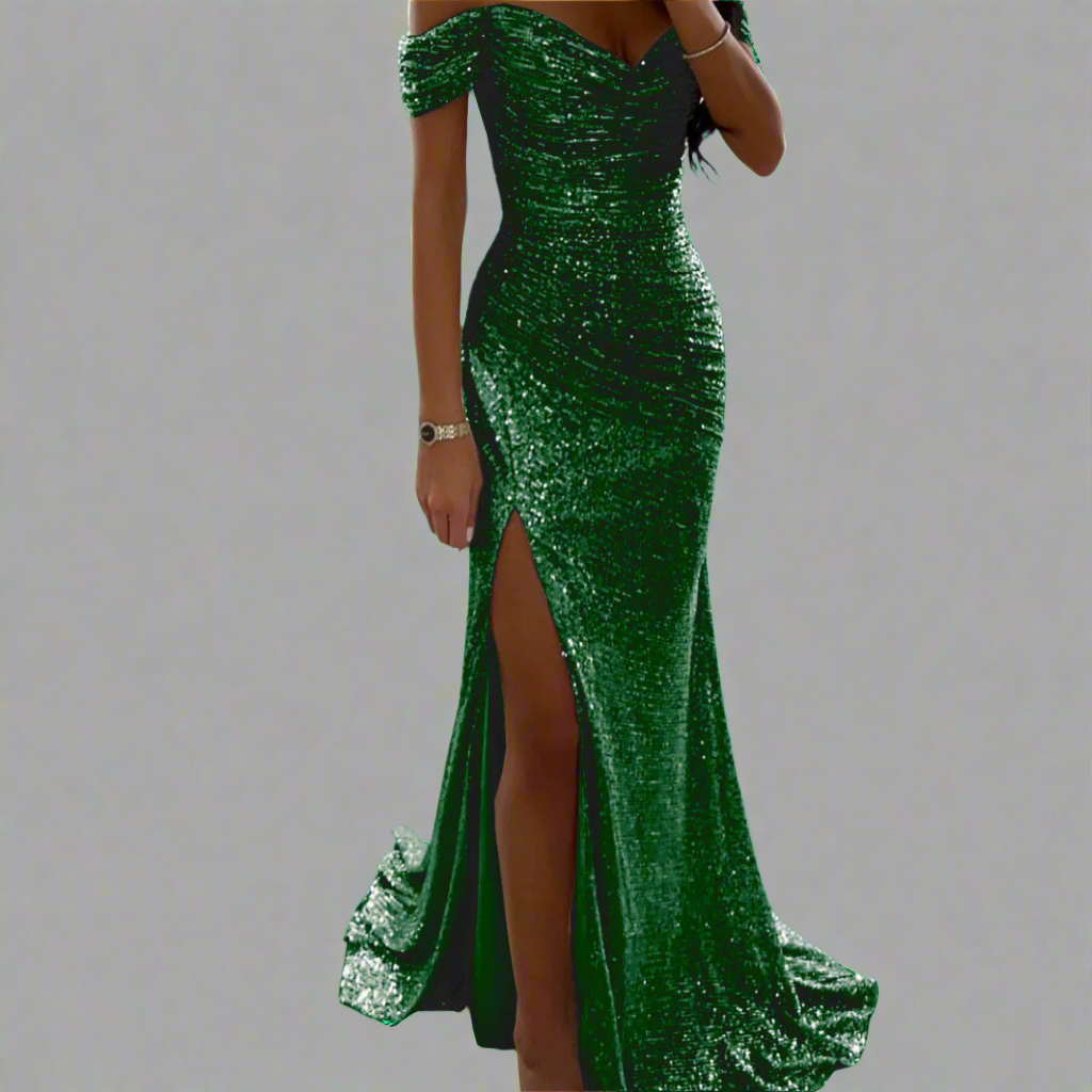 Zenobia | Glitzerndes Kleid mit premium Stoff für unvergessliche Nächte