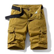 Sommerfeld | Lässige Baumwoll Camouflage Herren Shorts (1 kaufen, 1 GRATIS dazu) – Khaki