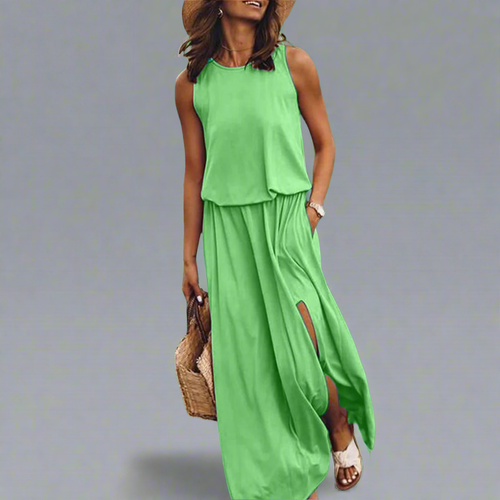 Walpurga | Farbenfrohes Kleid aus hochwertigem Stoff