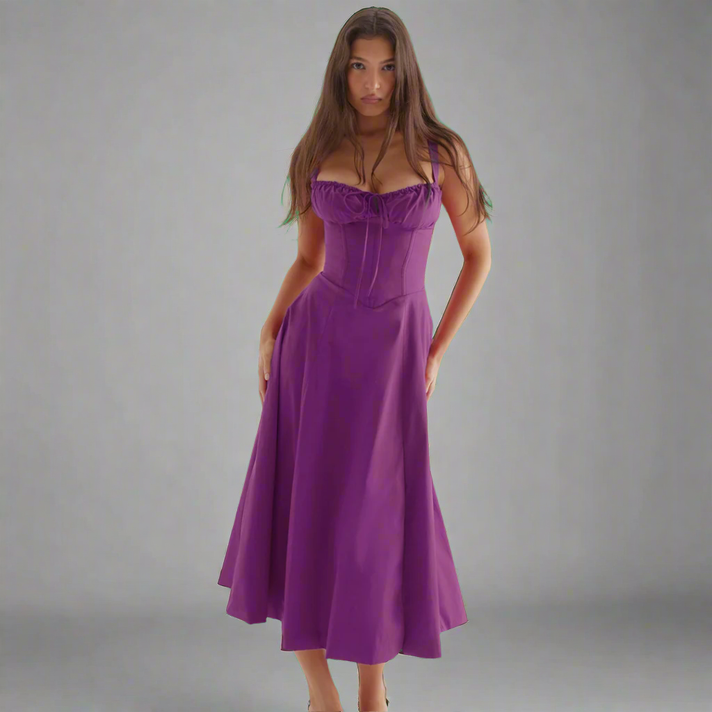 Josina | Premium Waist Dress im Bustier-Design