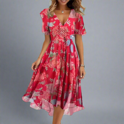 Armgard | Feminines Maxikleid mit Wohlfühlfaktor