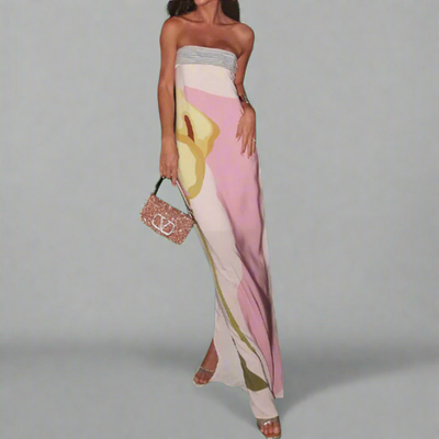 Judith | Glänzendes Kleid aus Premiumstoff