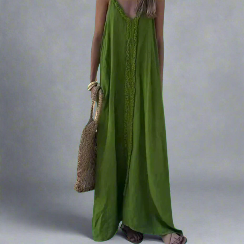 Fralhild | Elegantes Boho Maxikleid