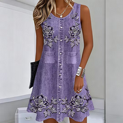 Coriselle - Soft-Touch-Sommerkleid – Lila