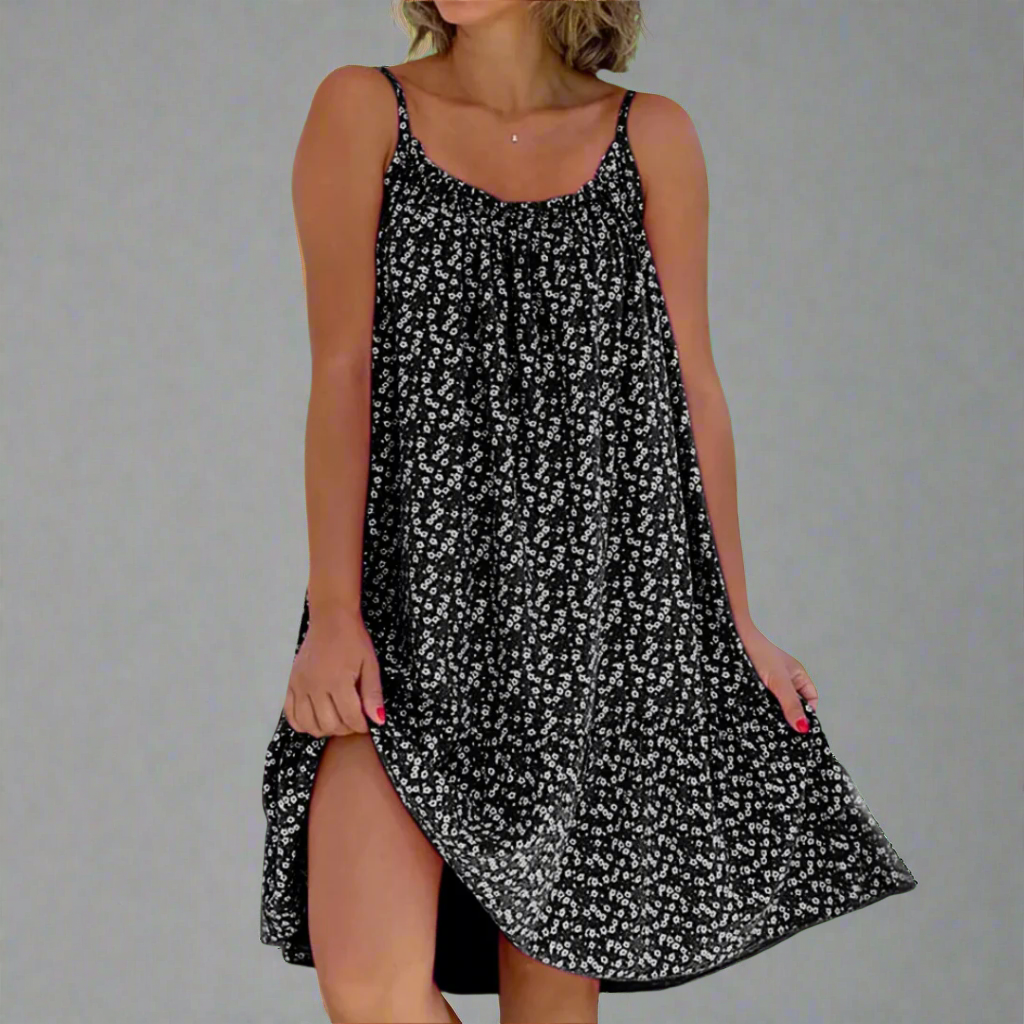 Paldrudis | Blumenbedrucktes Camisole-Kleid