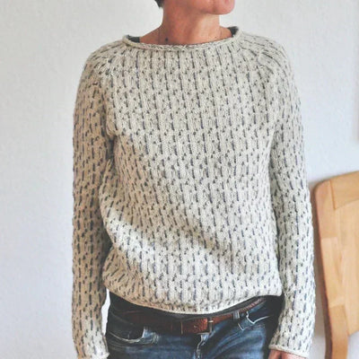 Strickpullover mit Muster | Lockerer Schnitt | Lässige Eleganz