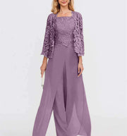 Zaretta - Eleganter Abend-Zweiteiler – Lila