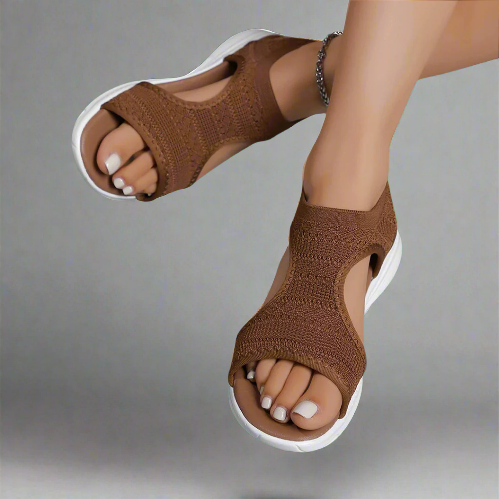 Kathrudis | Orthopädische Laufsandalen für Damen mit Offener Zehenpartie