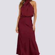 Chrissy - Schickes Cocktailkleid für Damen – Rot