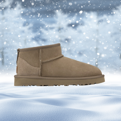 Alva - kurze winterstiefeletten aus mattem echtleder