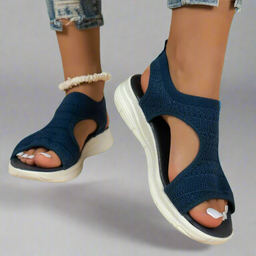 Kathrudis | Orthopädische Laufsandalen für Damen mit Offener Zehenpartie