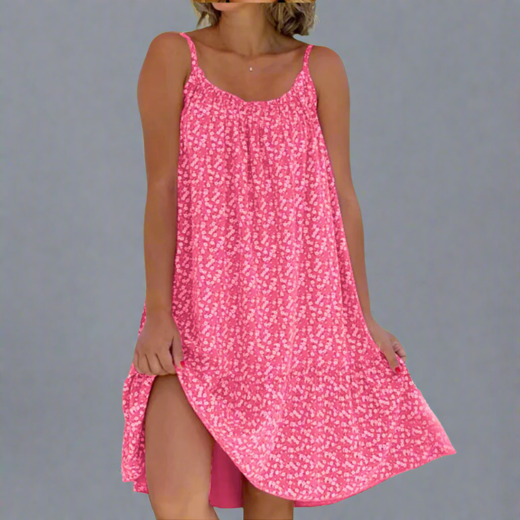 Paldrudis | Blumenbedrucktes Camisole-Kleid