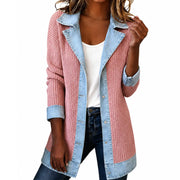 Zyrelle - Legerer Strickcardigan mit Knopfleiste – Rosa