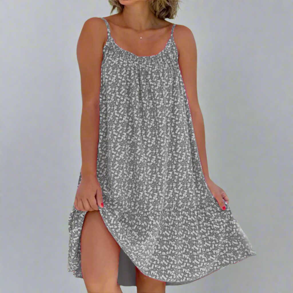 Paldrudis | Blumenbedrucktes Camisole-Kleid