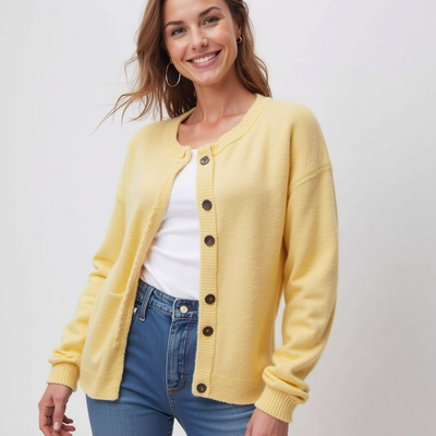 ModenGlanz | Kuschelige Strickjacke