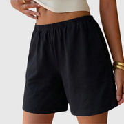 Sommerfeld | Luftige Sommer-Shorts mit Relaxed Fit (1 kaufen, 1 GRATIS dazu) – Schwarz