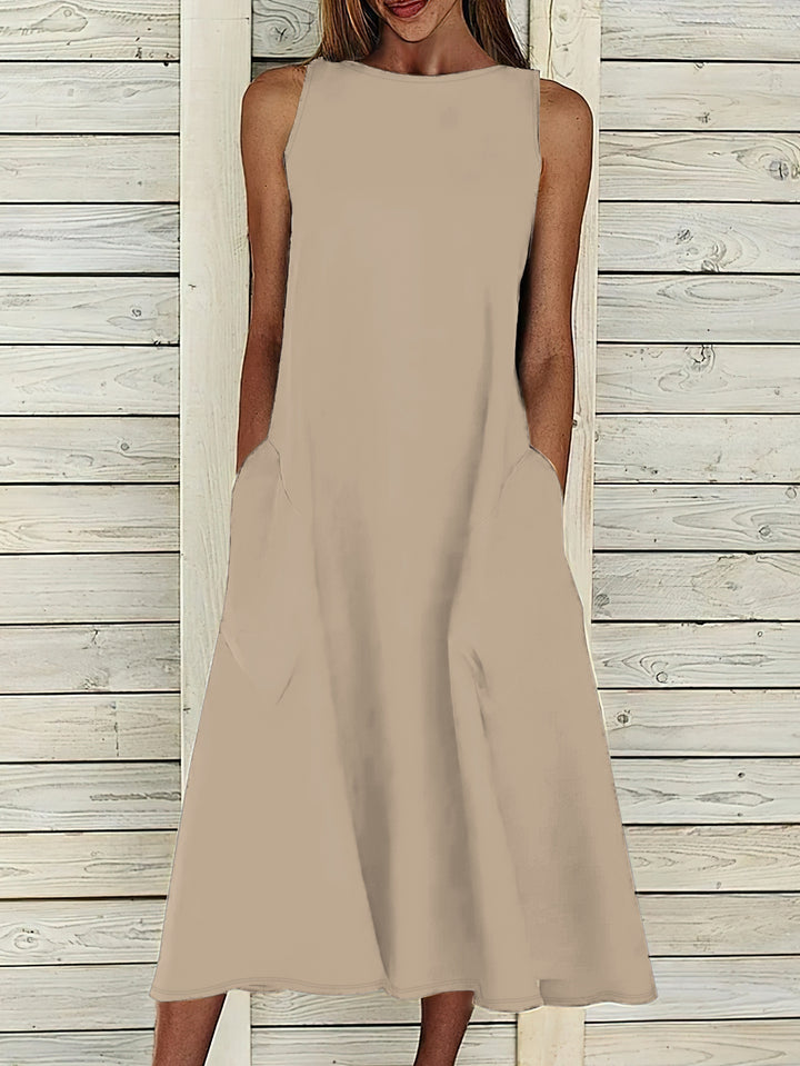 Schwarzes maxikleid - Nora