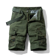 Tomas - Elegante, locker geschnittene Cargoshorts für Herren – Grün