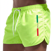 Halden - Schnelltrocknende Badeshorts – Grün