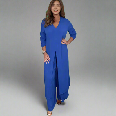 Cyrhildis | Modisches Zweiteiliges Set für Alltag