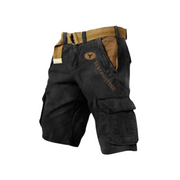 Felix | Sommerliche Herrenshorts mit funktionalen Taschen – Schwarz