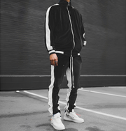 Antonio - Lockeres Sport-Set für Herren – Schwarz