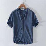 Kent - Bequemes Herren-Sommerhemd – Marineblau