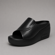 Alcinia - stützende Keilpantoletten – Schwarz